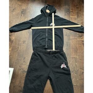 Jordan Jumpman Classics Fleece Sweatsuit XL. Back Hoodie And Pants Set.